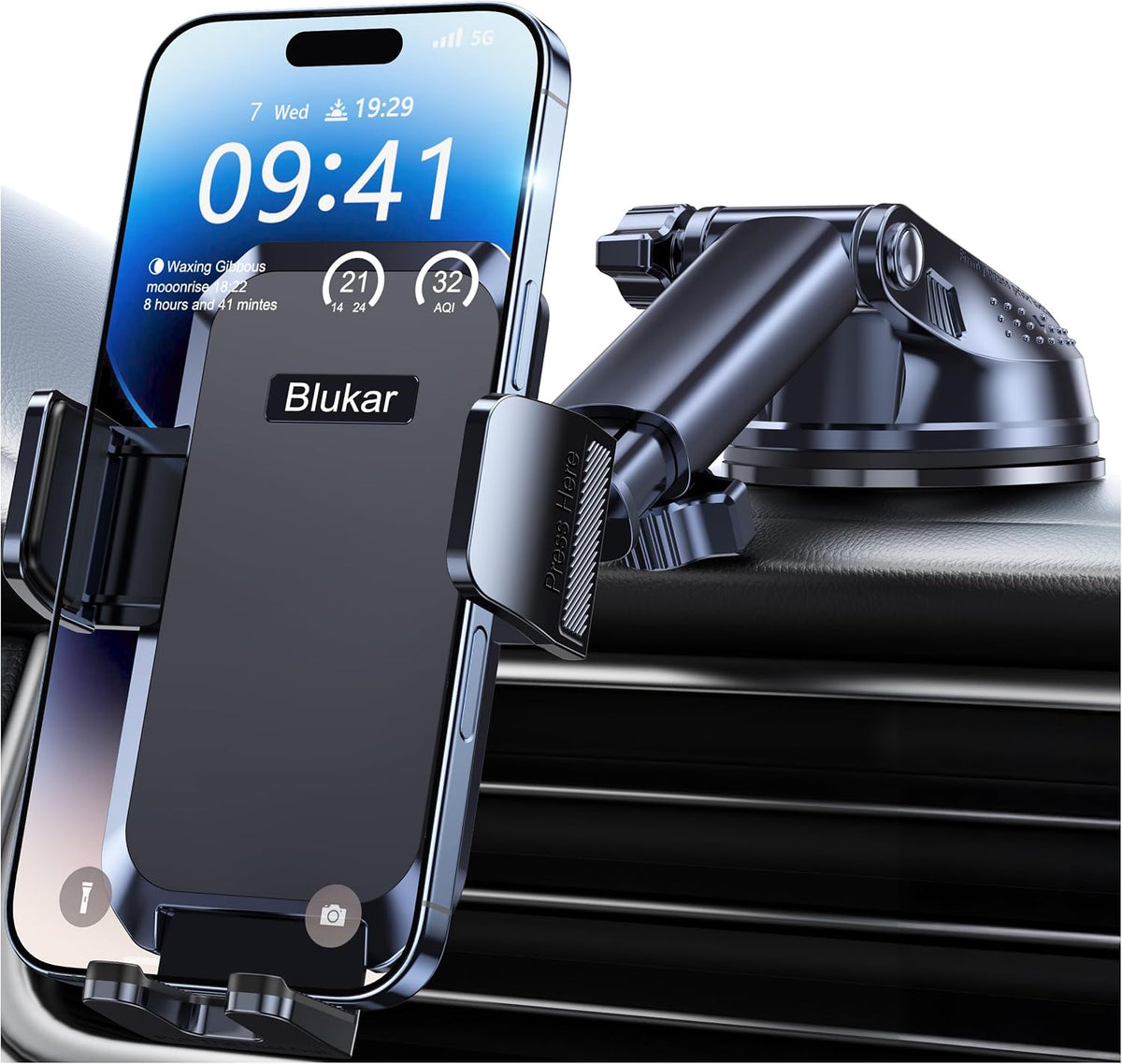 Adjustable Car Phone Holder 360°