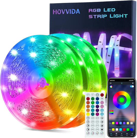 20M RGB LED Strip Lights Music 