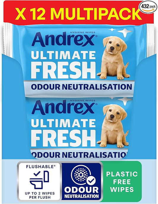Andrex Classic Clean Washlet Wipes
