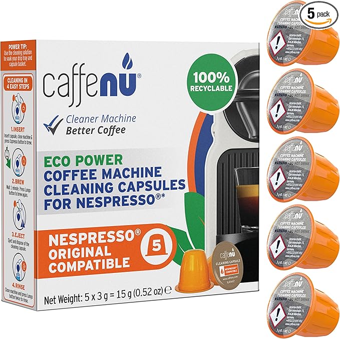 Caffenu Nespresso Cleaning Capsules