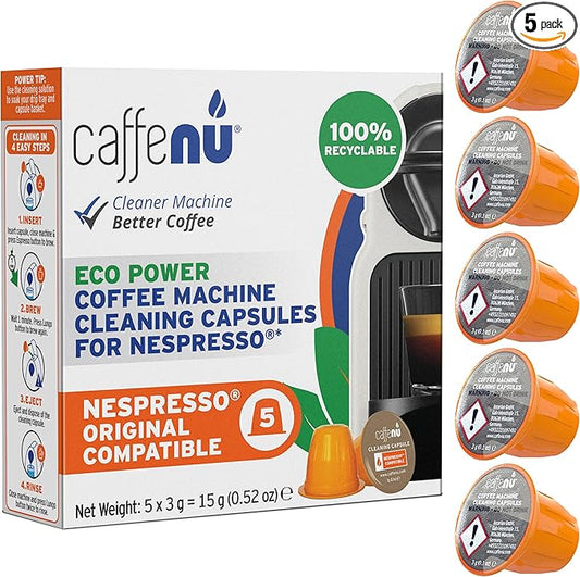 Caffenu Nespresso Cleaning Capsules