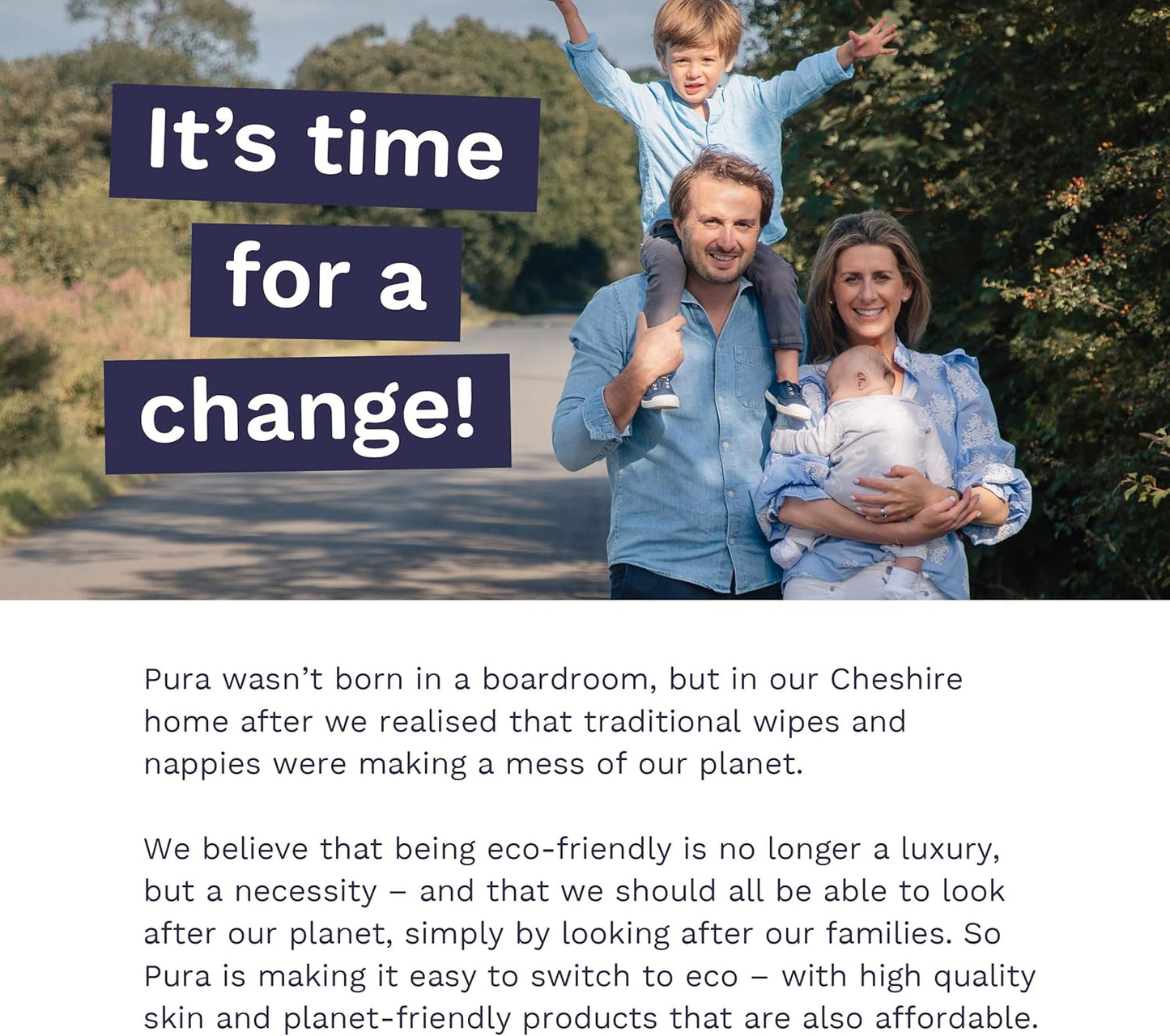 Eco Friendly Baby Water Wipes – 99% Water, 100% Plastic Free, Biodegradable & Compostable | Vegan, Fragrance Free, Suitable for Sensitive, Eczema Prone & Newborn Skin | 60 Pack